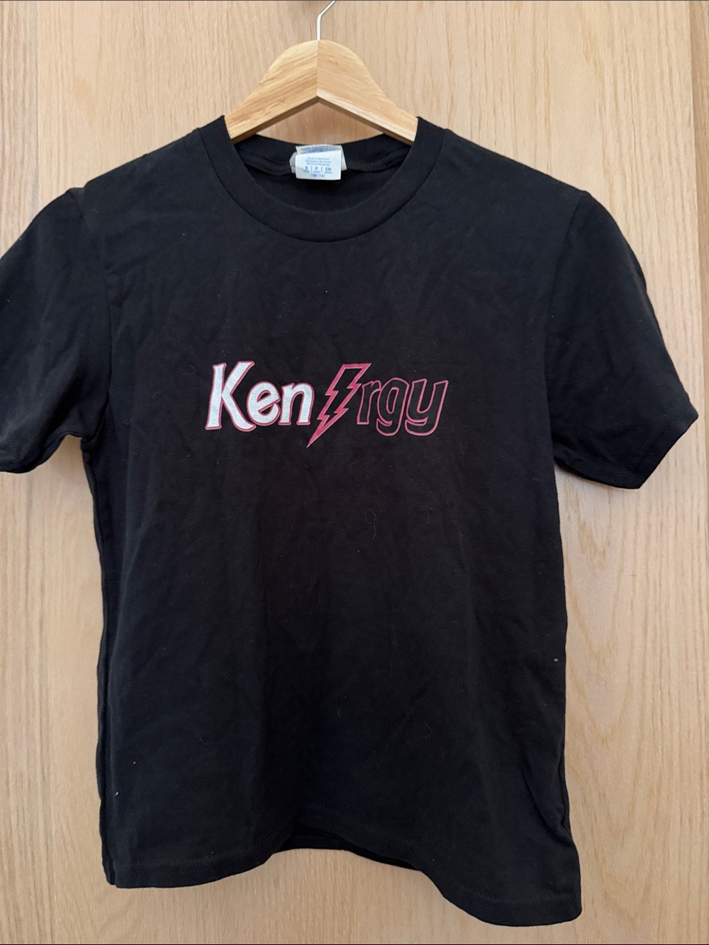 Black Graphic Tee - Ken